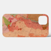 Geological Map of the Washoe District Case-Mate iPhone Hülle (Rückseite (Horizontal))