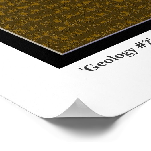 Geologie #2 poster (Ecke)