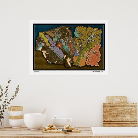 Geologie #2 poster (Küche)