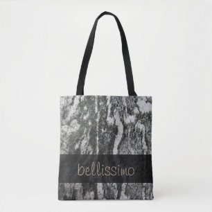 Geologie Decorative Feline Rock Textur jeden Text Tasche