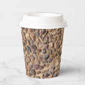 Geologie Decorative Kieselsteine Foto Pappbecher (Rechts)