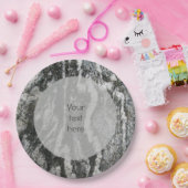 Geologie-Dekorative Feline-Muster für jeden Text Pappteller (Party)