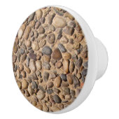 Geologie-dekorativer Kiesel entsteint Foto ver2 Keramikknauf (Rechts)