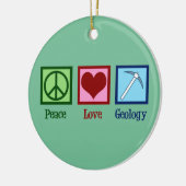 Geologie der Liebe Keramik Ornament (Links)