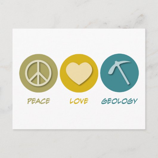 Geologie der Liebe Postkarte (Vorderseite)