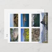 Geologie der Postkarte des Zyprioten (Vorne/Hinten)