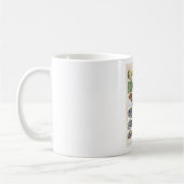 Geologie der Vintagen Mineralien Kaffeetasse (Links)