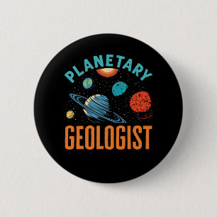 Geologie des Planeten Geologen Button