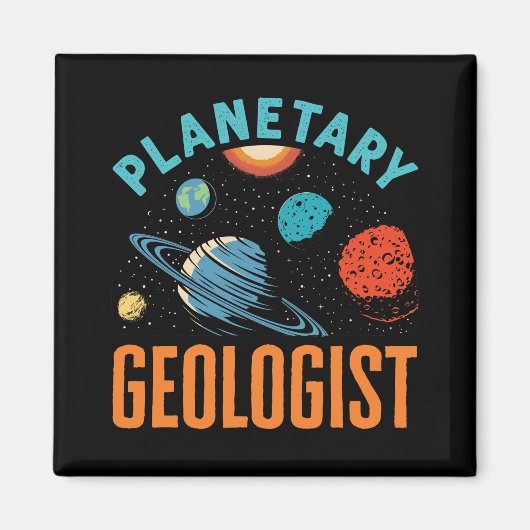 Geologie des Planeten Geologen Magnet (Vorne)