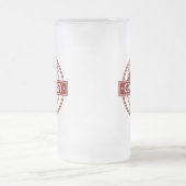 Geologie, die das Weltlogo (Asien/Australien, Mattglas Bierglas (Mittel)