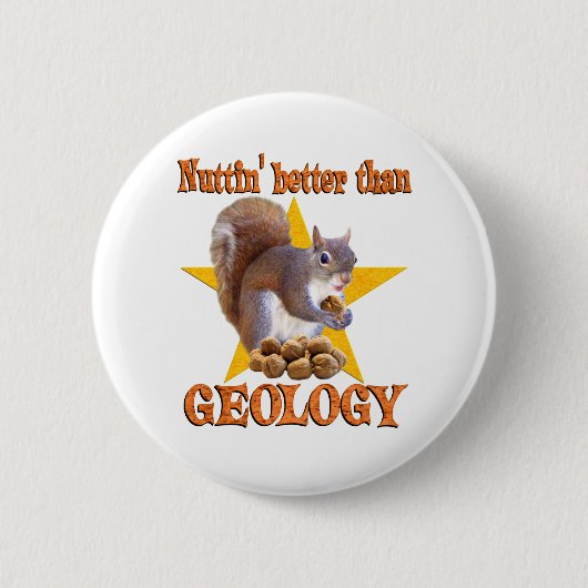 Geologie-Eichhörnchen Button (Vorderseite)