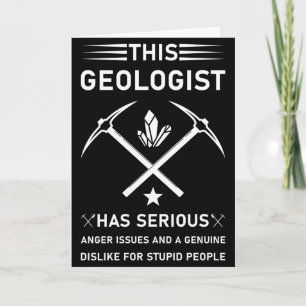 Geologie Erdwissenschaft Lustiges Geologe T-Shirt_ Karte
