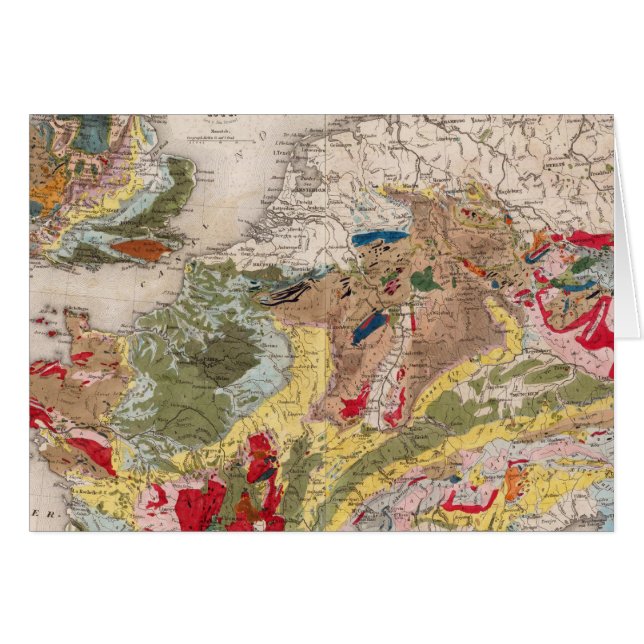 Geologie Europas (Vorderseite (Horizontal))