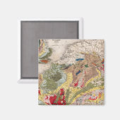 Geologie Europas Magnet (Vorderseite/Rückseite)