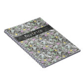 Geologie-Felsen-Beschaffenheits-Pastell punktiert Notizblock (Rechte Seite)