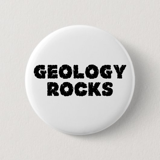 Geologie-Felsen Button (Vorderseite)