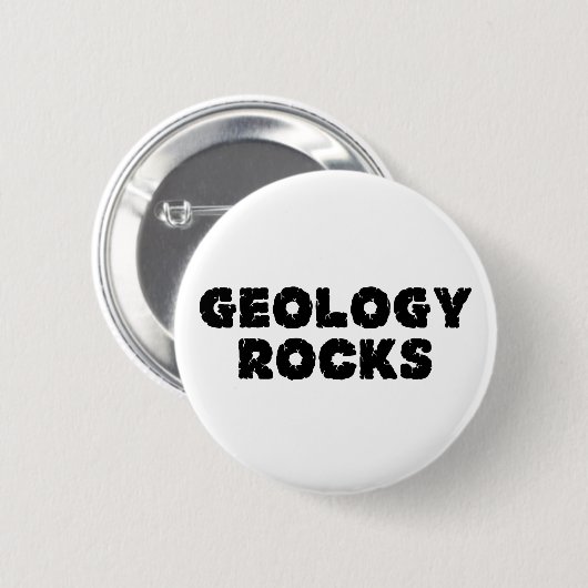 Geologie-Felsen Button (Vorne & Hinten)