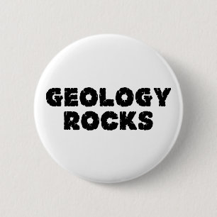 Geologie-Felsen Button