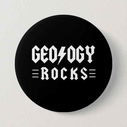 Geologie-Felsen Button (Vorderseite)