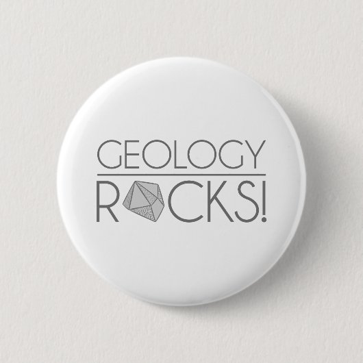 Geologie-Felsen Button (Vorderseite)