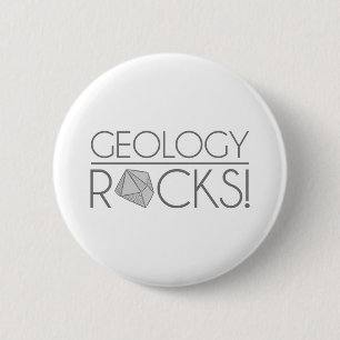 Geologie-Felsen Button