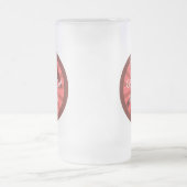 Geologie-Felsen! Hammer-Abzeichen Mattglas Bierglas (Mittel)