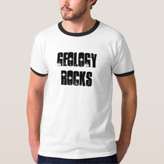Geologie-Felsen T-Shirt (Vorderseite)
