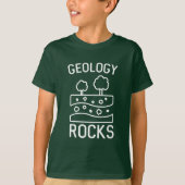 Geologie-Felsen T-Shirt (Vorderseite)