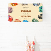 Geologie Geburtstagsfeiergestein Banner (InSitu)