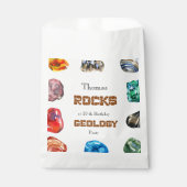 Geologie Geburtstagsfeiergestein Geschenktütchen (Vorderseite)