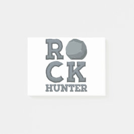 Geologie Geologin Rock Hunter Post-it Klebezettel