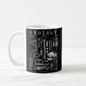 Geologie Geologisches Feldkit Tools Patent Print Kaffeetasse (Links)