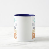 Geologie-Geschenk, leicht abgelenkt von Rocks Coll Tasse (Zentrum)