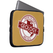 Geologie - Gestaltung des Abzeichens der Welt (Nor Laptopschutzhülle (Vorne Rechts)