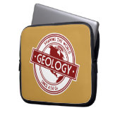 Geologie - Gestaltung des Abzeichens der Welt (Nor Laptopschutzhülle (Vorderseite Links)