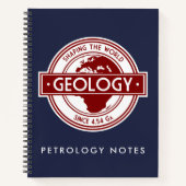Geologie - Gestaltung des Logos für die Welt (Euro Notizblock (Vorderseite)