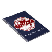 Geologie - Gestaltung des World North America Logo Notizblock (Rechte Seite)