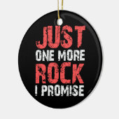 Geologie gibt nur noch ein Rock I Versprechen Keramik Ornament (Links)