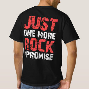 Geologie gibt nur noch ein Rock-I-Versprechen T-Shirt