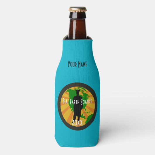 Geologie Graduate Abzeichen (männlich) Flaschenkühler (Flaschenvorderseite)
