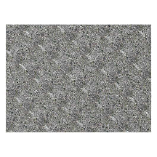 Geologie-Granit-Felsen mit grünem Moos Tischdecke (Vorderseite (Horizontal))