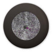 Geologie-graue Granit-Rosa-Details Keramikknauf (Vorderseite)