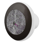 Geologie-graue Granit-Rosa-Details Keramikknauf (Rechts)