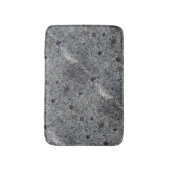 Geologie-grauer Granit-Felsen mit blauen Details Badematte (Vorderseite Vertikal)