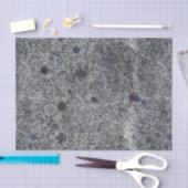 Geologie-grauer Granit-Felsen mit blauen Details Seidenpapier (Handwerk)