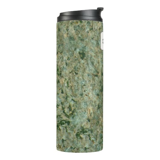 Geologie-grüner Thermosbecher (Nach links gedreht)