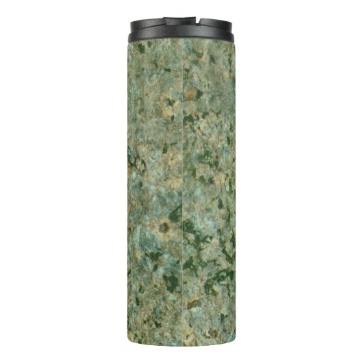 Geologie-grüner Thermosbecher (Rückseite)