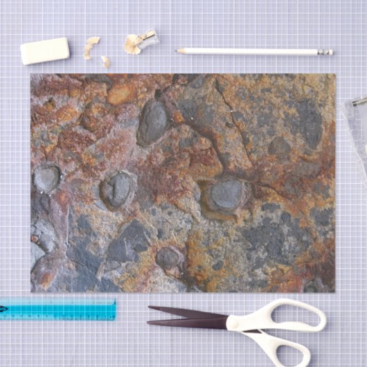 Geologie-Grungy Felsen-Struktur Seidenpapier (Handwerk)