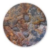 Geologie Grungy Sedemantary Felsen-Beschaffenheit Keramikknauf (Vorderseite)