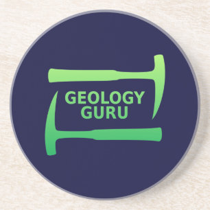 Geologie-Guru-Untersetzer Getränkeuntersetzer